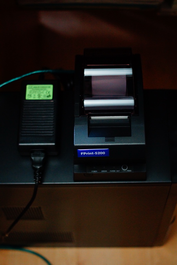 Перевод принтера чеков FPrint-5200 в режим USB